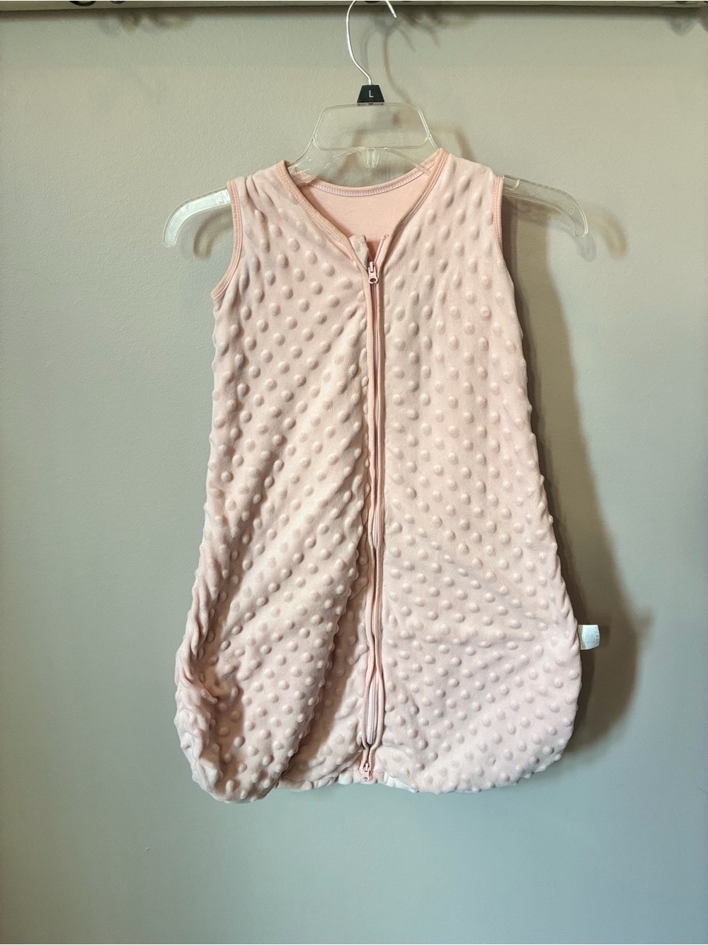 Unnivoll Pink Dimpled Sleep Sack / Wearable Blanket | Baby